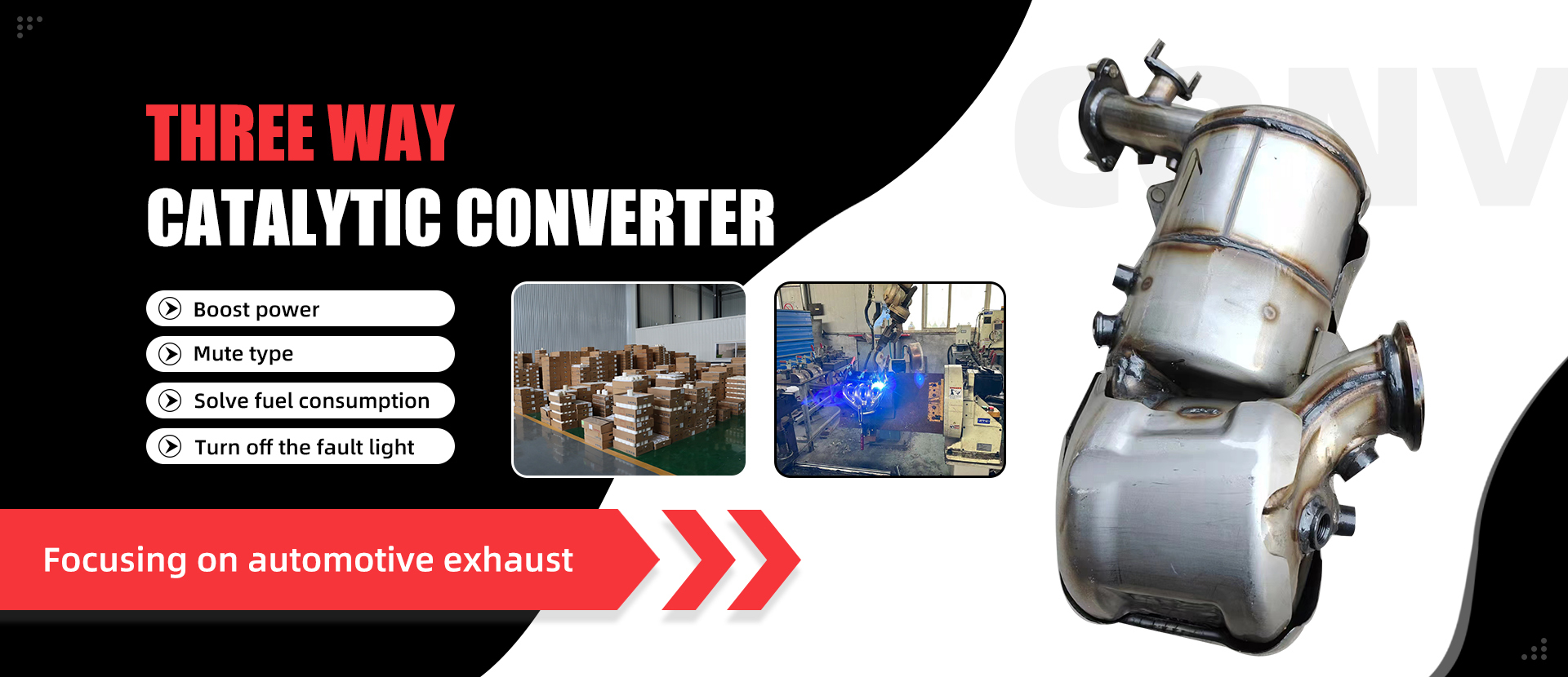 calidad Piezas de escape de acero inoxidable fábrica